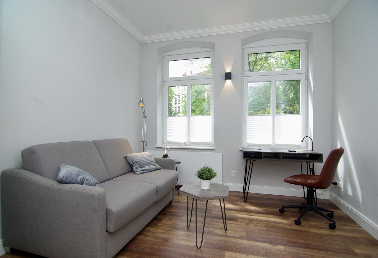 VERMIETET // Möbliertes Appartement im Herzen von Kiel * Kaminofen, Keller, Terrasse