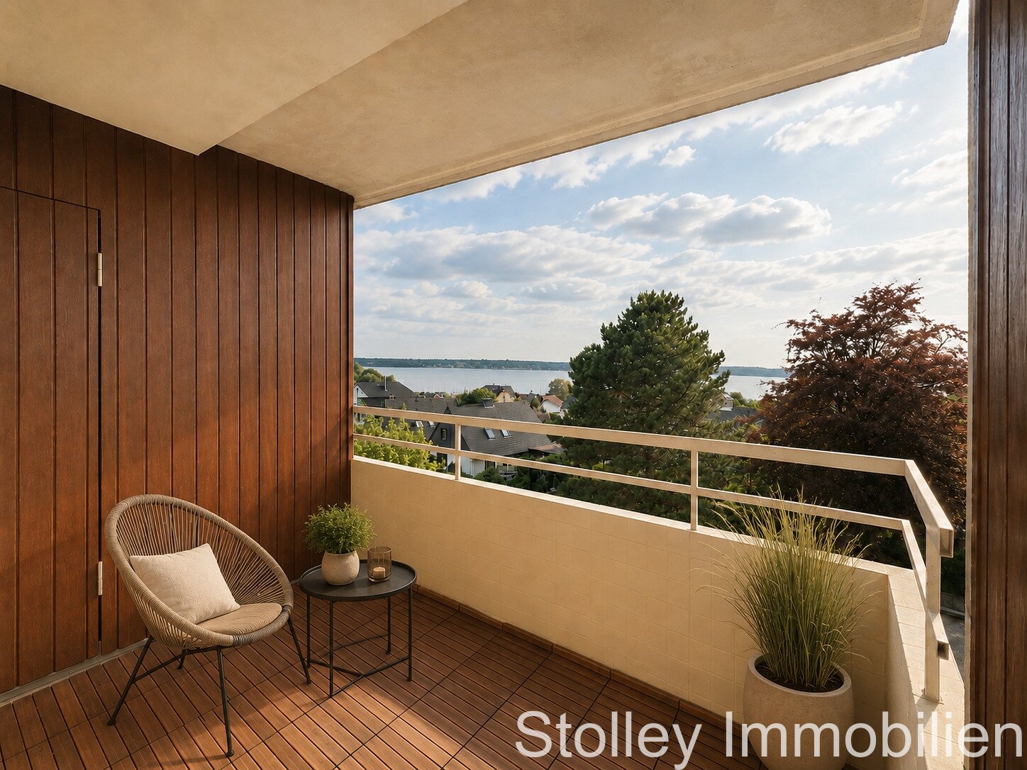 Charmante Wohnung mit traumhaftem Ostseeblick, Balkon und Sauna