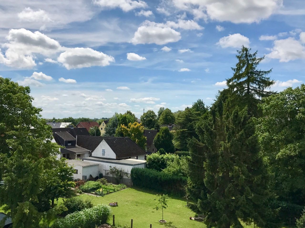 Wunderschöner Ausblick von der Dachterrasse