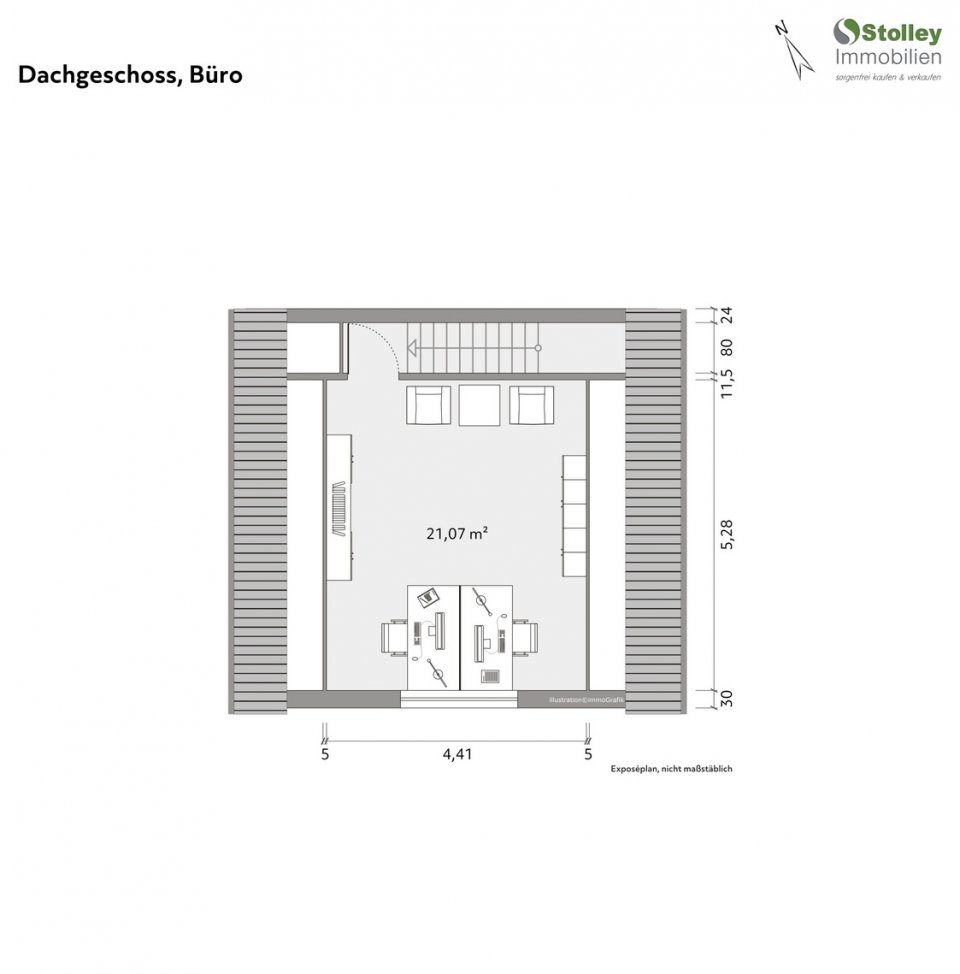 SKIZZE: Dachgeschoss