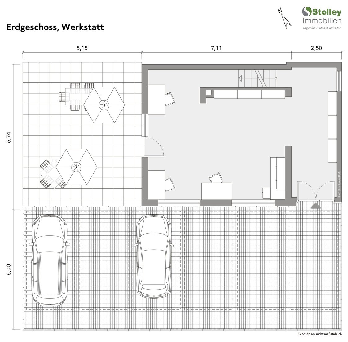 SKIZZE: Erdgeschoss