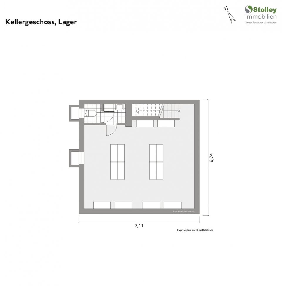 SKIZZE: Untergeschoss