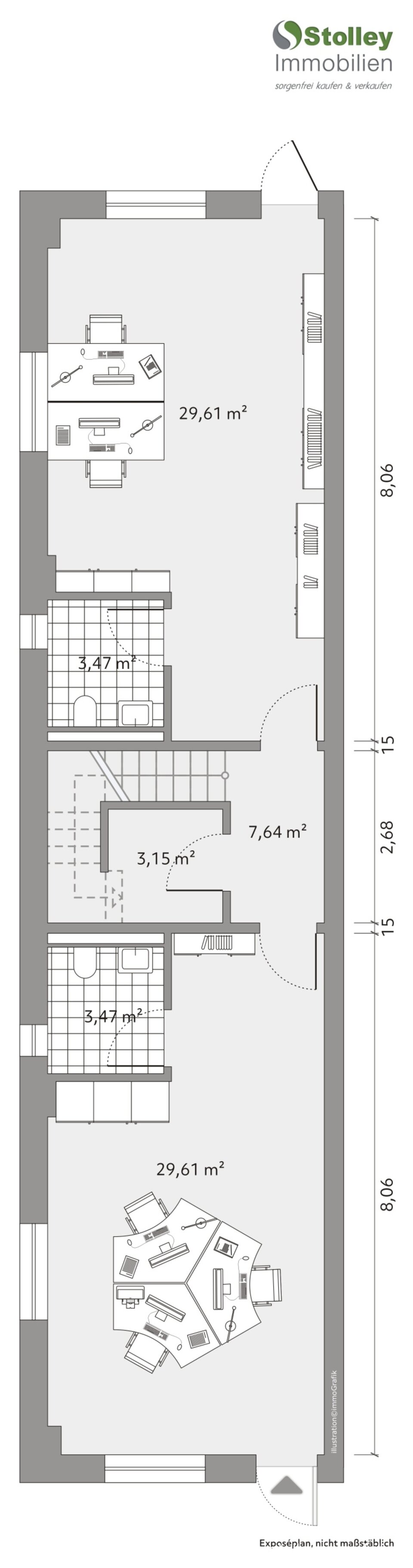 SKIZZE: Grundriss, Erdgeschoss