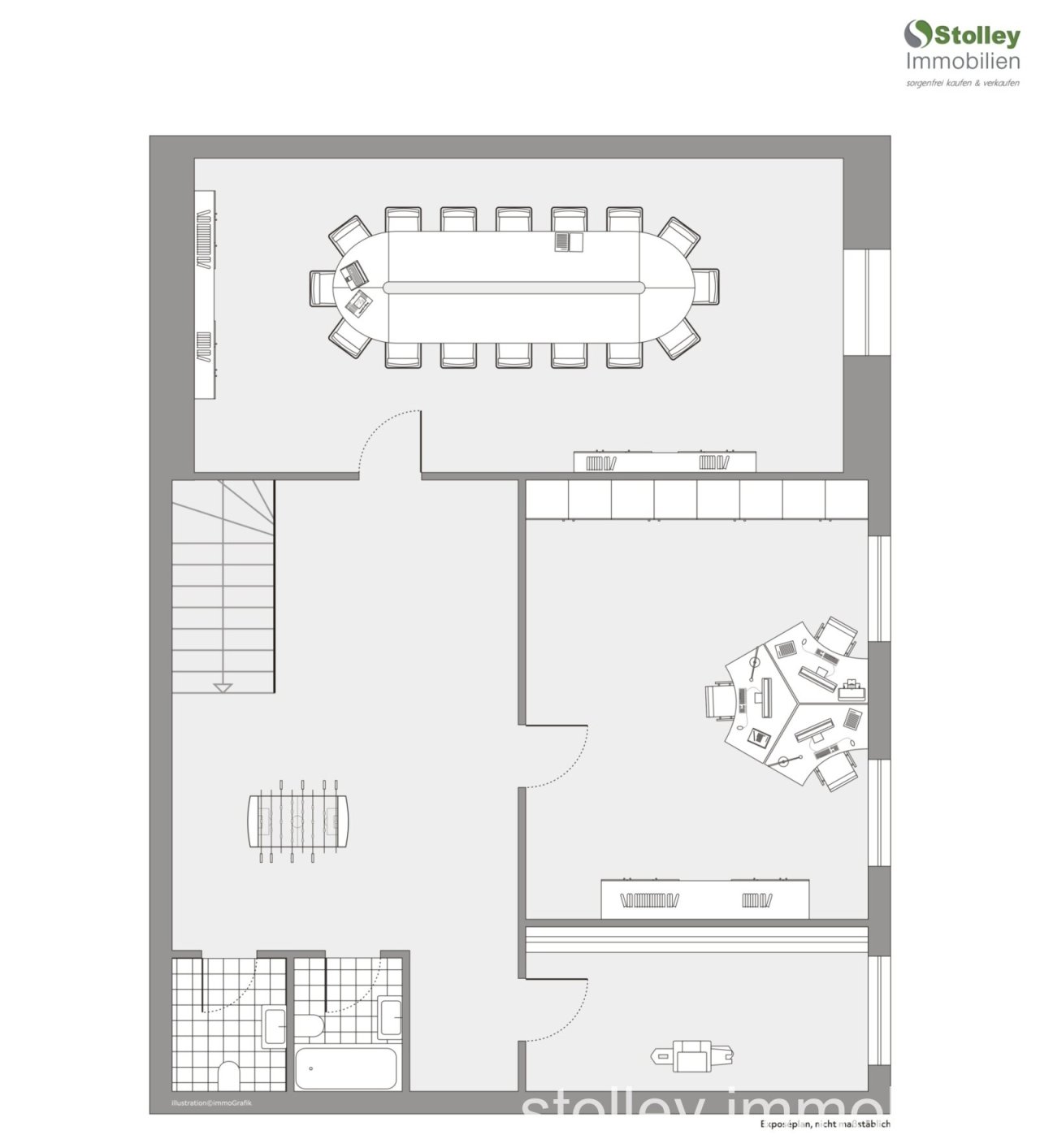 SKIZZE Hinterhaus: Grundriss, Obergeschoss SKIZZE Hinterhaus: Grundriss, Obergeschoss
