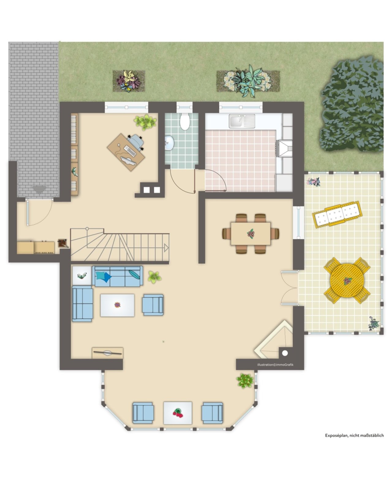 SKIZZE: Grundriss Erdgeschoss SKIZZE: Grundriss Erdgeschoss